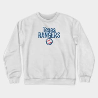 Rangers Vintage Weathered Crewneck Sweatshirt